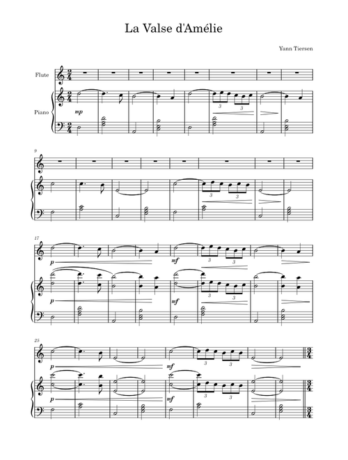 La Valse d'Amélie