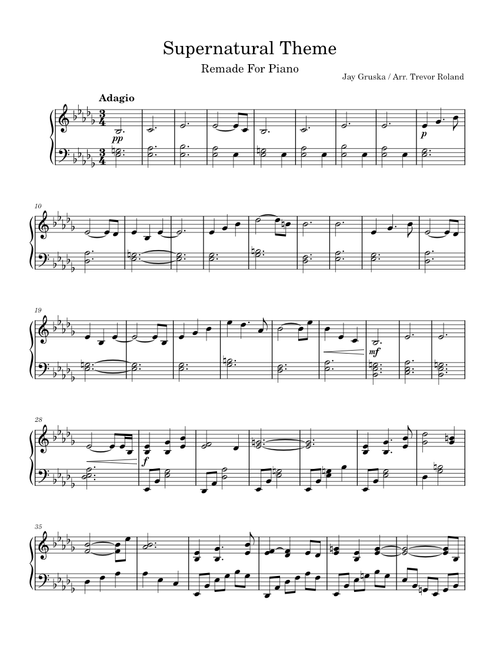Supernatural Theme