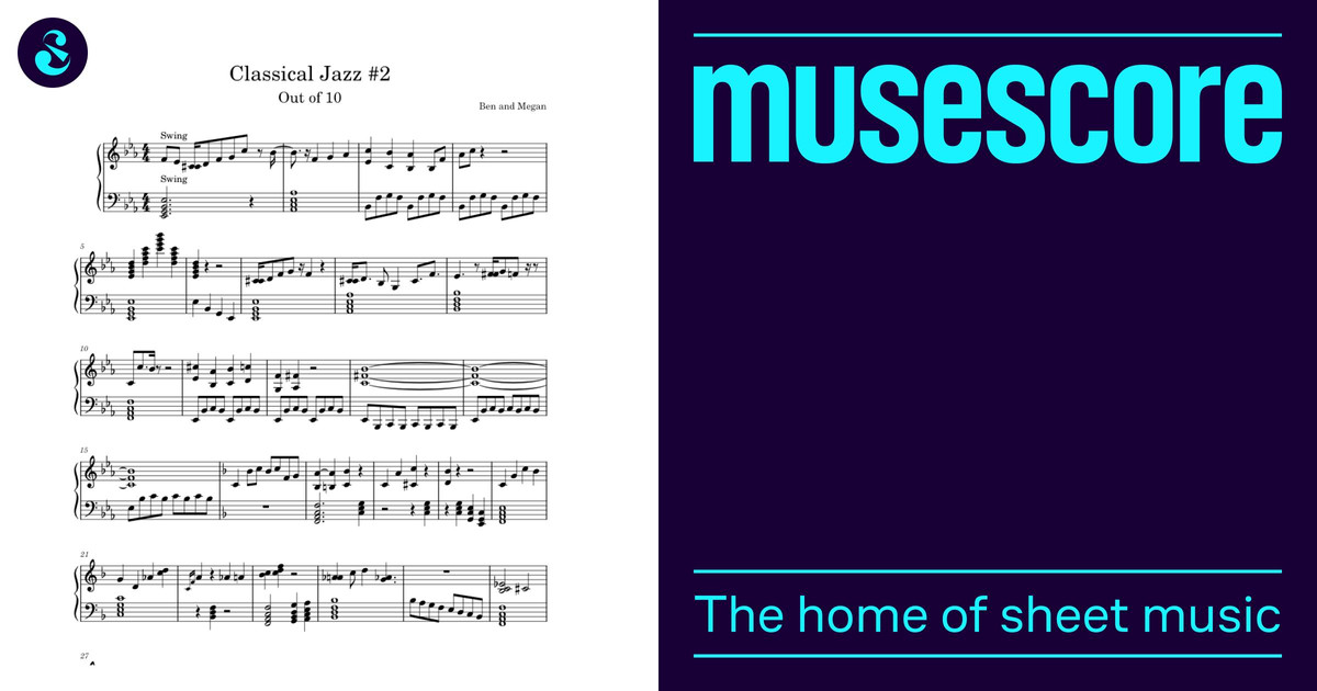 Classical Jazz #2 Sheet Music for Piano (Solo) easy | MuseScore.com