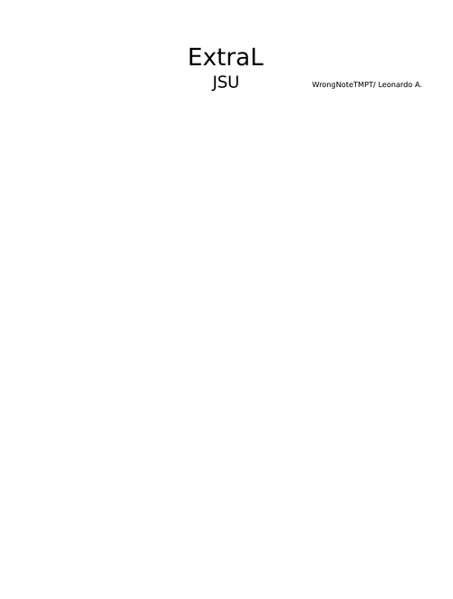 ExtraL – JSU
