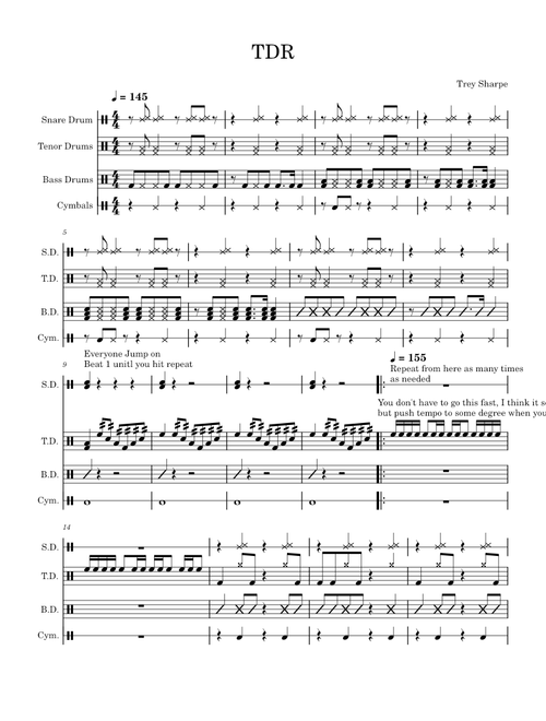 TDR – tsharpe2922