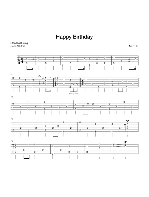 Happy Birthday