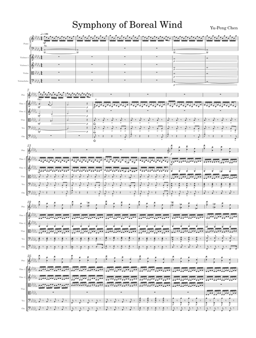 Symphony of Boreal Wind – Yu-Peng Chen