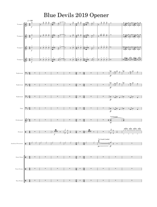 Blue Devils 2019, Ghostlight – The Blue Devils Blue Devils 2019 GHOSTLIGHT Opening Fanfare