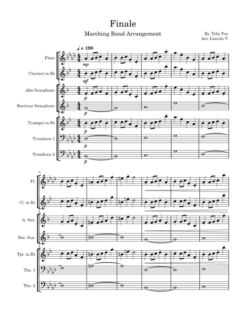 Finale - Undertale (Marching Band)