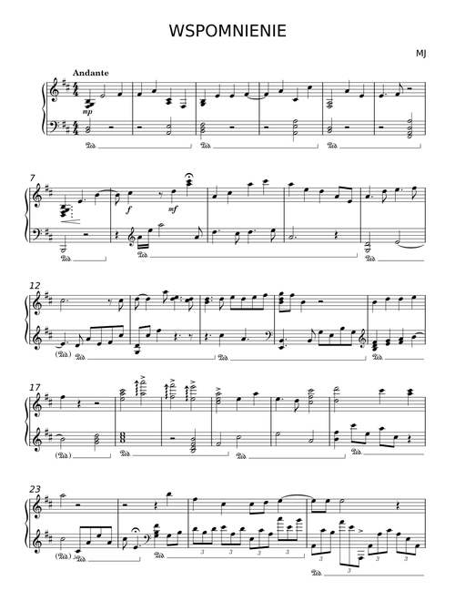WSPOMNIENIE – MJ