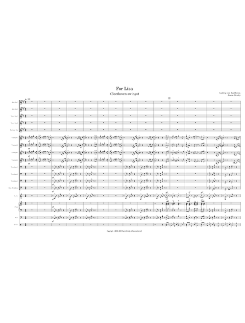 For Lisa - Aaron Grosky, Ludwig van Beethoven