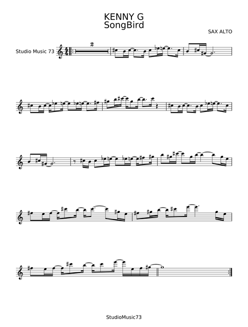 Songbird - Kenny G