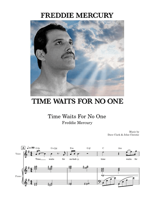 Time Waits For No One - Freddie Mercury