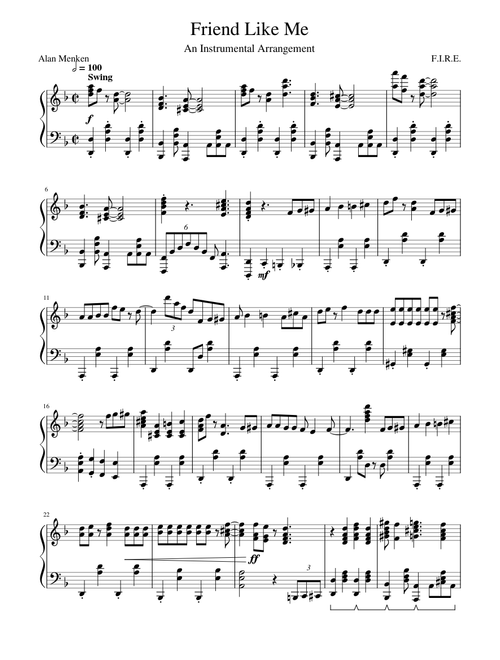 Friend Like Me (Disney’s Aladdin)