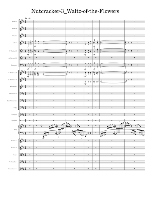 Waltz of the Flowers from The Nutcracker (ballet), Op.71 – Pyotr Ilyich Tchaikovsky