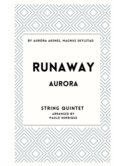 Runaway (Arr. Paulo Henrique) - Aurora (String Ensemble)