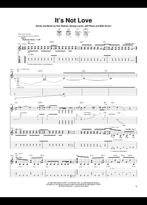 Play Official version of Tooth and nail sheet music by Play Official version of Tooth and nail sheet music by