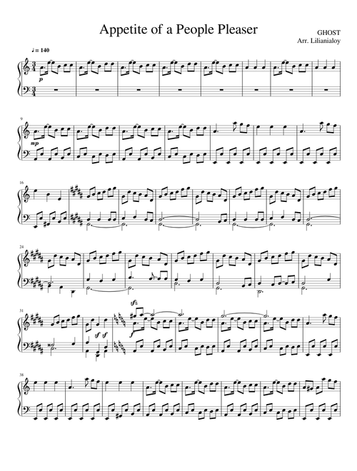 Appetite of a People Pleaser (vocaloid song) - intermediate