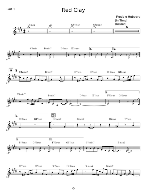 Red clay - Freddie Hubbard