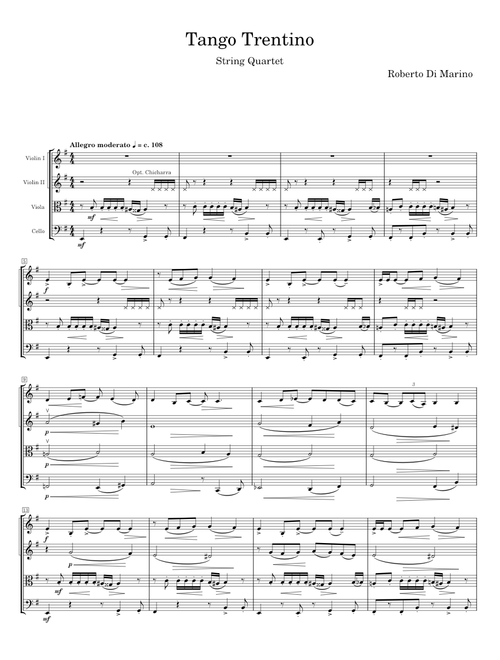 Tango Trentino - Roberto Di Marino