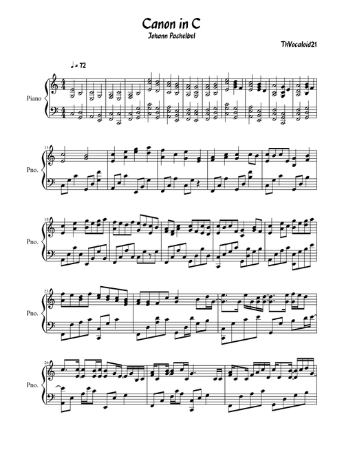 Canon in C