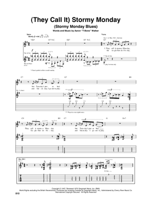 Play Official version of T-bone blues sheet music by T-Bone