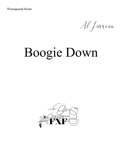 Boogie Down (Arr. Jerry Hey) - Al Jarreau (Small Ensemble)