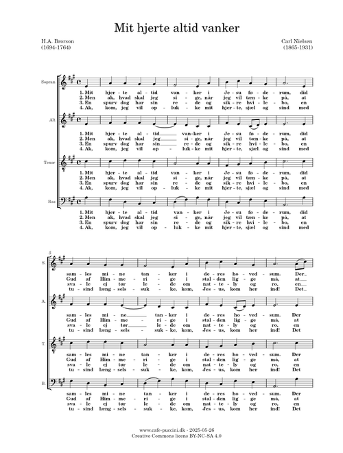 Mit hjerte altid vanker - Carl Nielsen