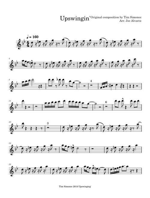 Upswingin' – Tim Simonec Upswingin'