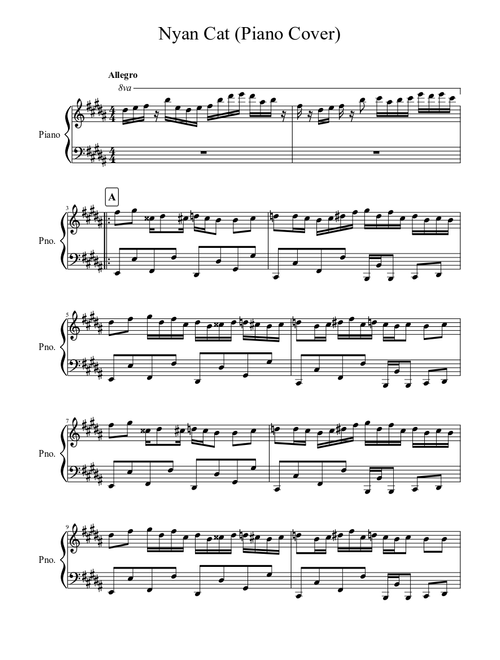 Nyan Cat (Piano Cover)