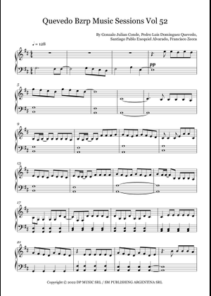 Quevedo: Bzrp Music Session, Vol. 52 – El Toro Quevedo Sheet Music