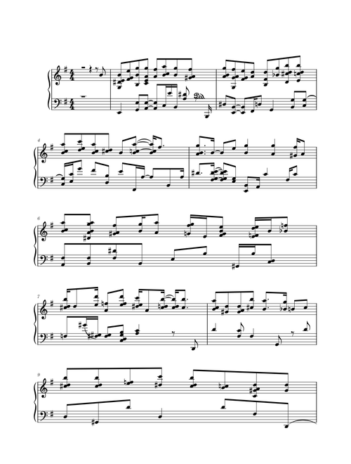 Chopin, Étude in E minor, Op. 25 No. 5, 'Wrong Note' – Frédéric Chopin Ai Transcribed