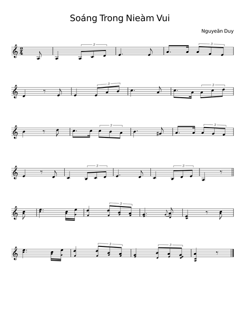 Sống Trong Niềm Vui - Nguyễn Duy