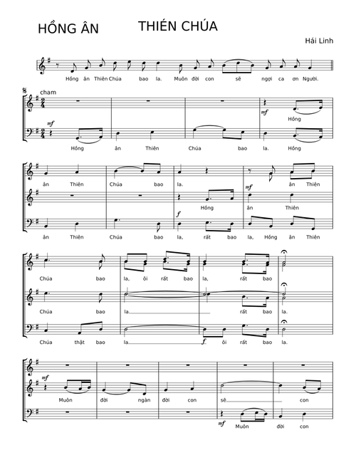 Hông An Thién Chua - Hải Linh