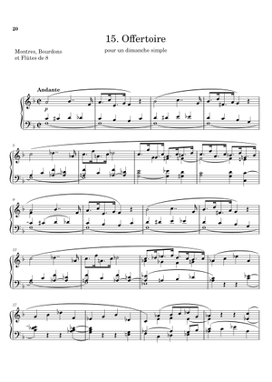 Offertoire Sheet music for Piano (Solo) | Musescore.com