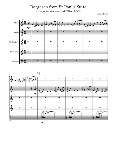 Dargason from St Paul's Suite – Gustav Holst