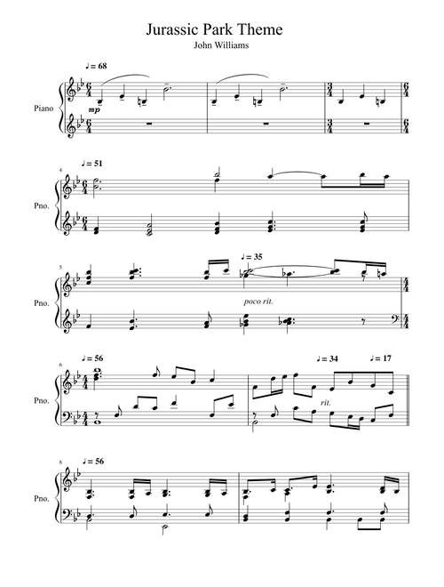 John William - Jurassic Park Theme