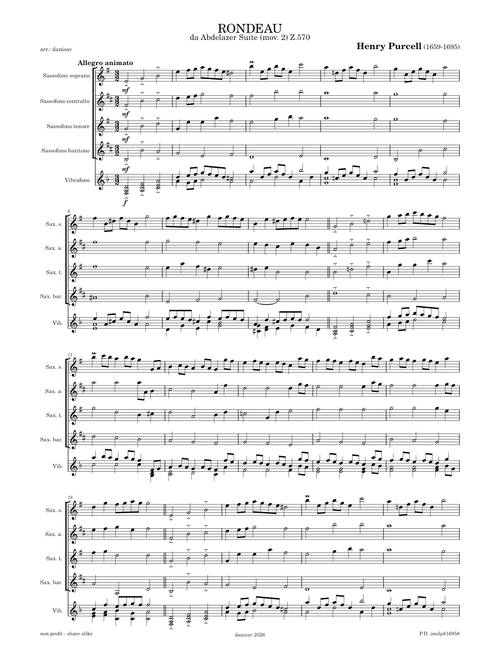 Rondeau from Abdelazer – Henry Purcell