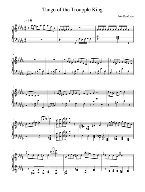 Tango of the Troupple King - Jake Kaufman