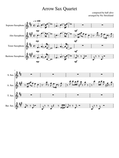 Arrow Sax Quartet