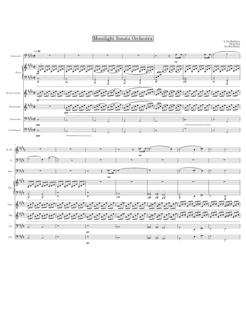 Moonlight Sonata – Ludwig van Beethoven Moonlight Sonata Orchestral