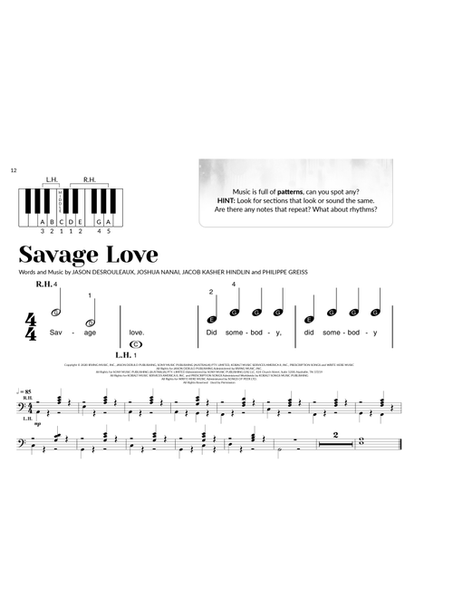Savage Love (Arr. Brittany McCorriston) - Jawsh 685 x Jason Derulo
