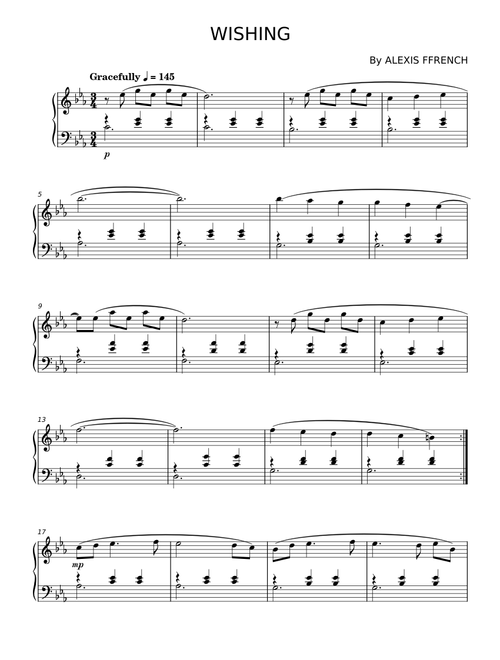 Wishing - Alexis Ffrench