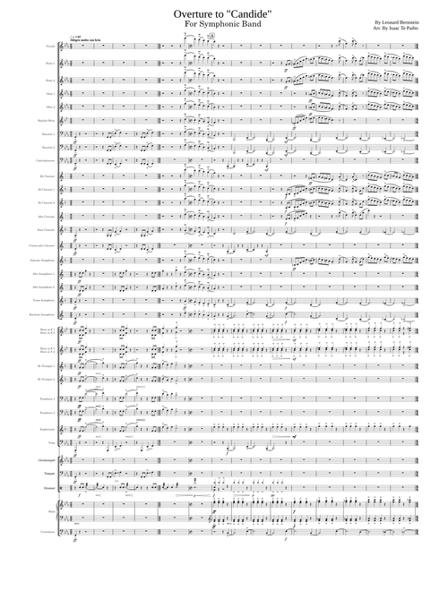 Overture to Candide for Symphonic Band UPDATED SCORE & AUDIO