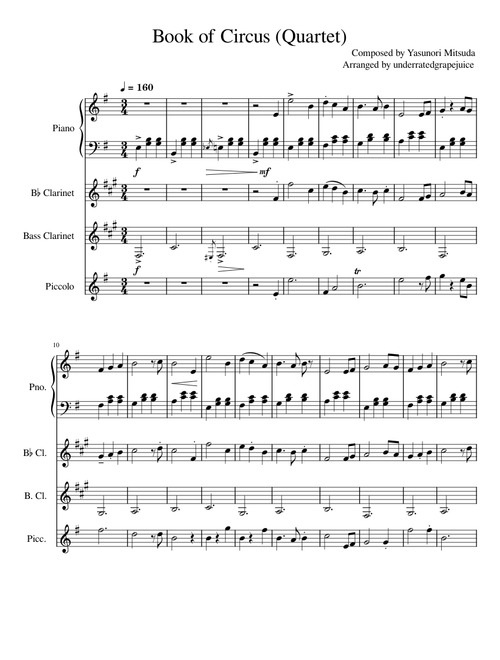 Book of Circus (Quartet)