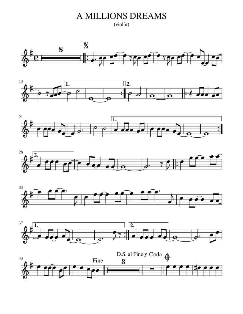 A millions dreams - Hugh Jackman, Michelle Williams y Ziv Zaifman Sheet music for Piano (Solo) Easy | Musescore.com a-millions-dreams-hugh-jackman-michelle-williams-y-ziv-zaifman-sheet-music-for-piano-solo-easy-musescore-com