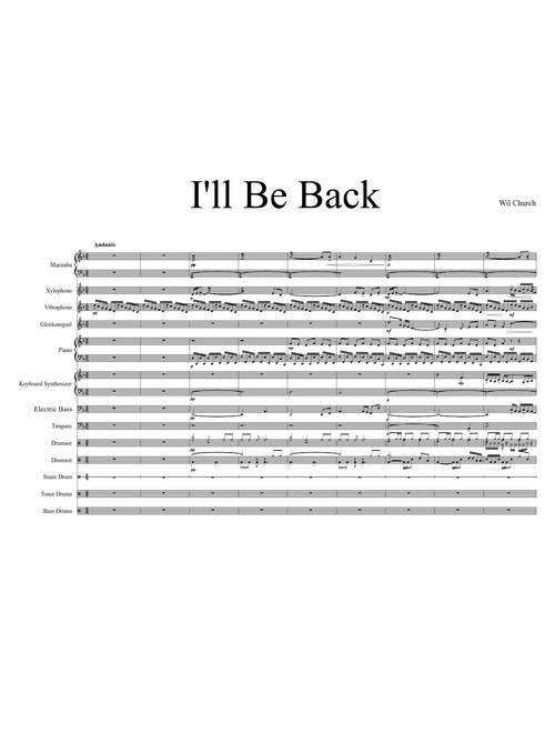 War Robot Drumline Show: I'll Be Back