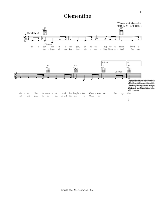 (Oh, My Darling) Clementine (from The Daily Ukulele) (arr. Liz and Jim Beloff) - Percy Montrose (Ukulele)
