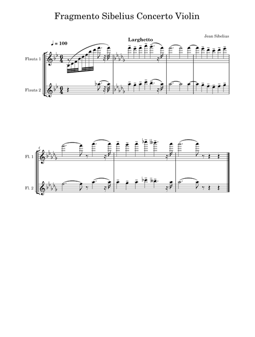 Concerto for Violin and Orchestra in D Minor, Op 47 – Jean Sibelius