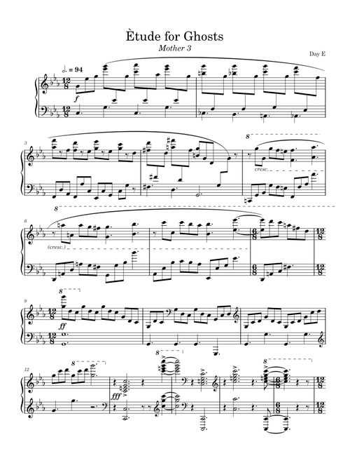Etude for Ghosts – Shogo Sakai