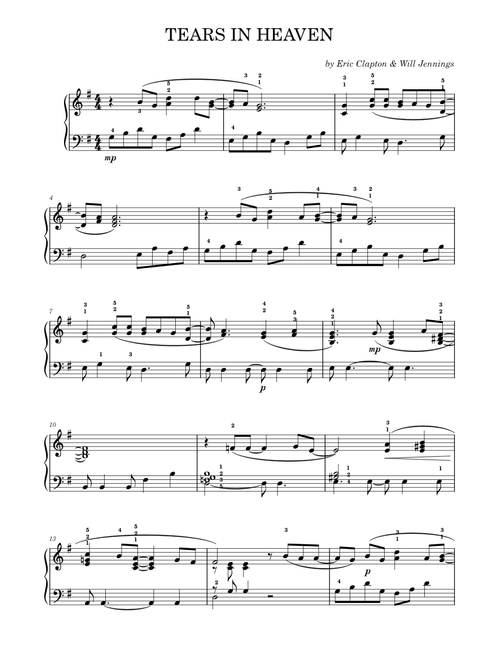 Tears in Heaven