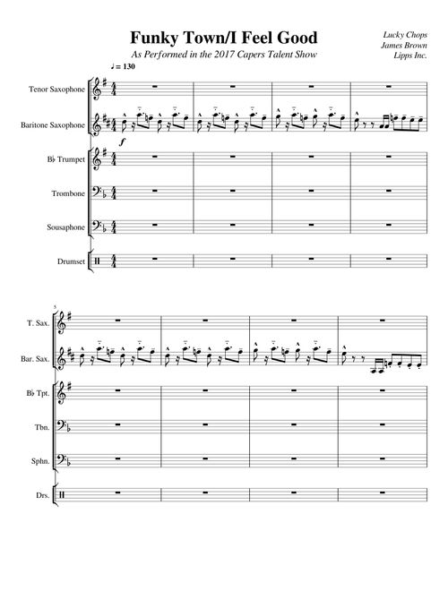 Funky Town/I Feel Good (CHECK DESCRIPTION)
