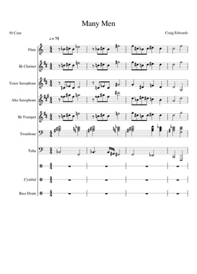 Free 50 Cent sheet music | Download PDF or print on 