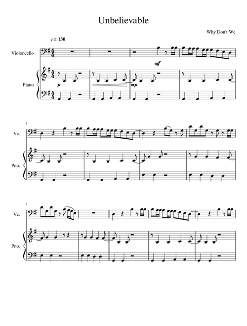 Unbelievable Cello